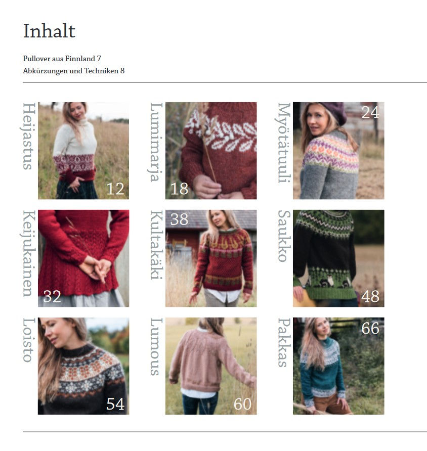 サムネイル： Finnisch Stricken Anleitungsbuch