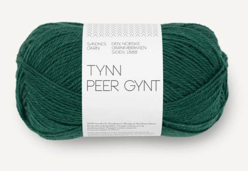 Sandnes Garn Tynn Peer Gynt Farbe 7772 rain forest