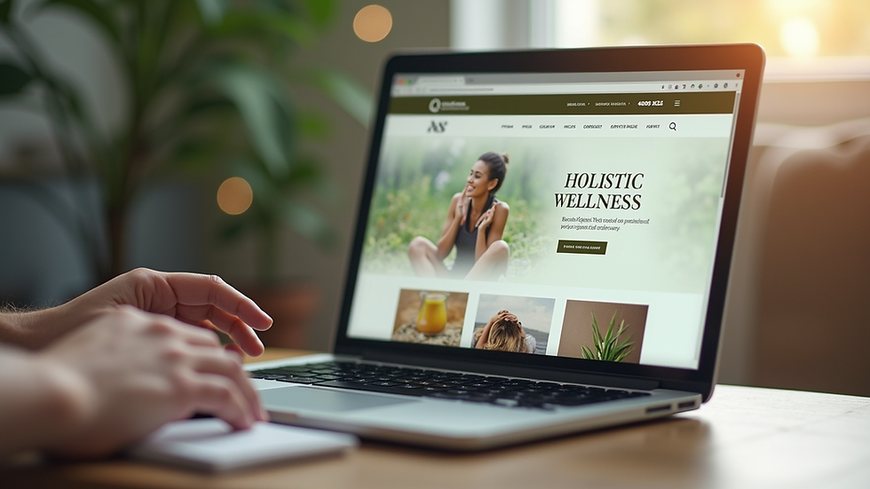 Eye-level view of a cozy reading nook with wellness books and plants