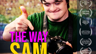 The Way Sam Sees It film poster; young man with camera