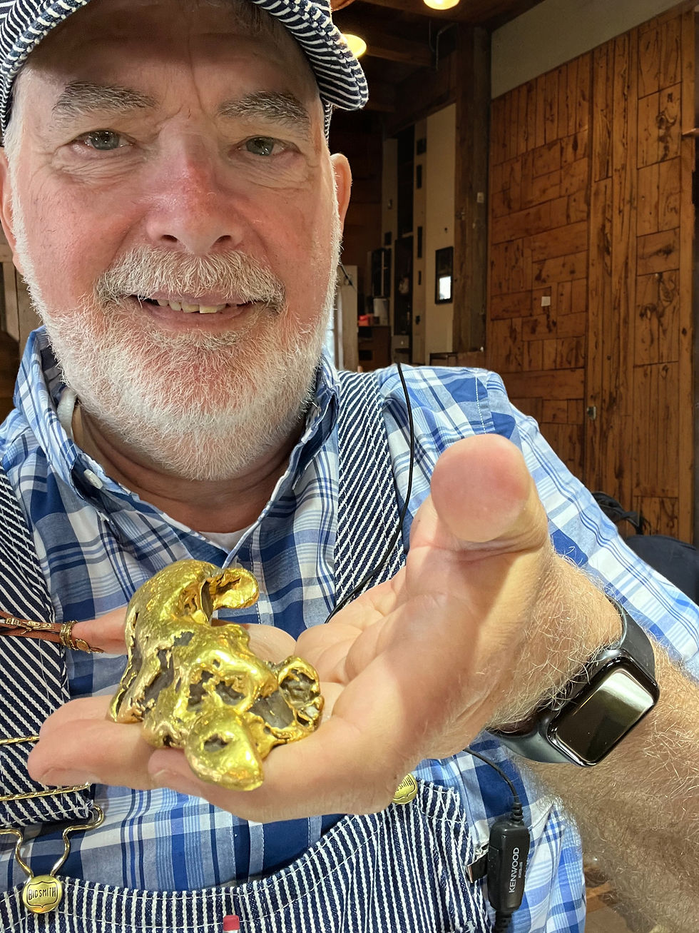 A 19 Ounce Alaskan Gold Nugget