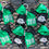 Thumbnail: Green Black & Silver SENIOR Bow w/ Matching Key chain