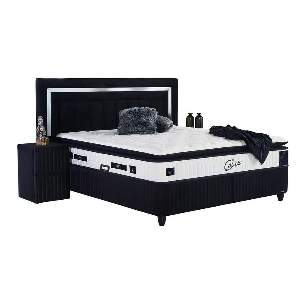 Miniatură: Pat Calipso Negru