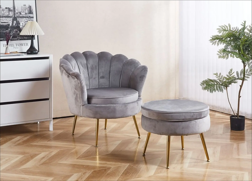 Miniatură: Set Fotoliu cu Masuta KJL 214