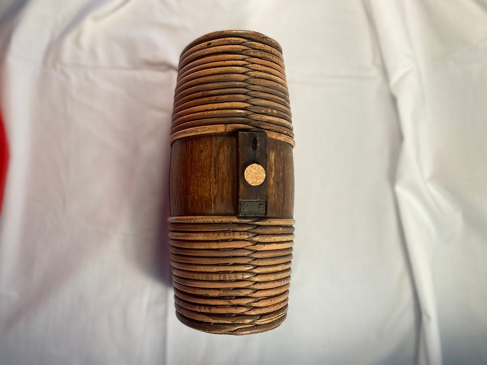 Thumbnail: Antique, English Costrel, Cider/Beer Cask 1880s