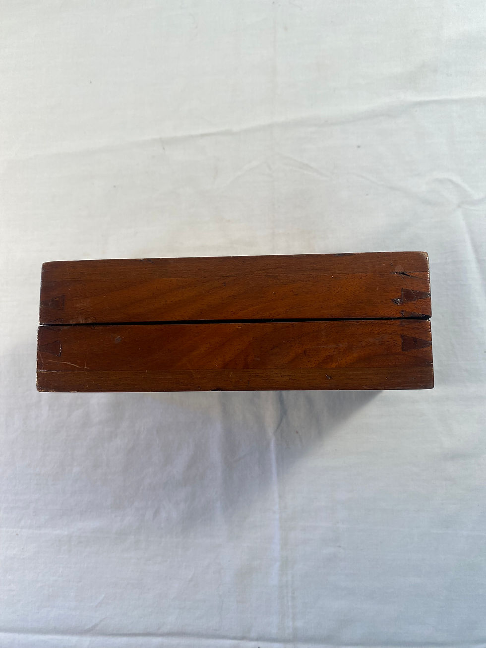 Thumbnail: Antique English Folding Cribbage Game Box c