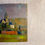 Thumbnail: French, Vintage, Oil Painting, Village Scene