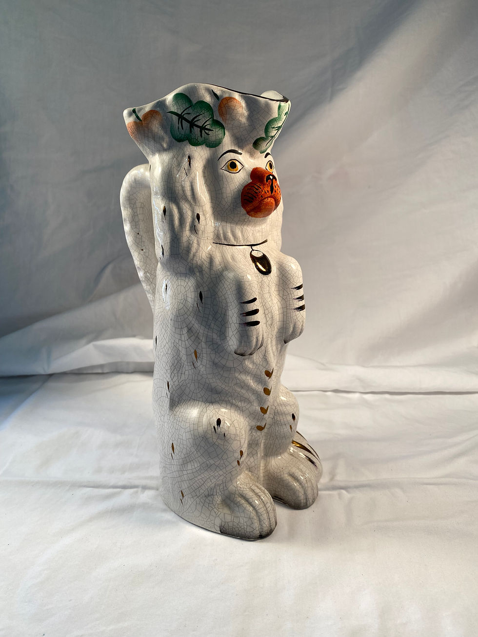 Thumbnail: Staffordshire Dog Pitcher Late 19C.