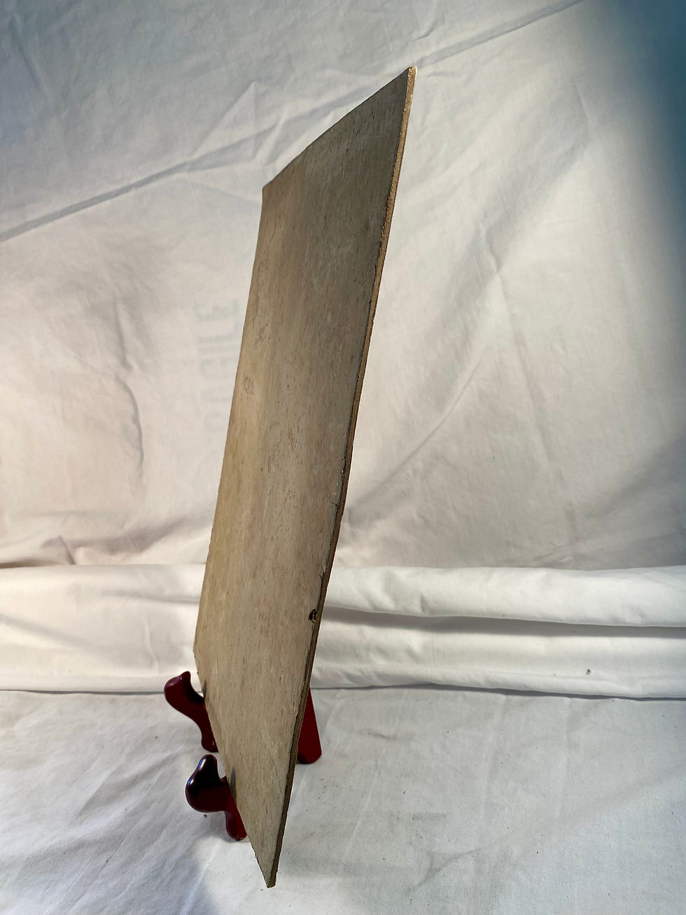 Thumbnail: Original, Vintage, French Oil on Board Landscape