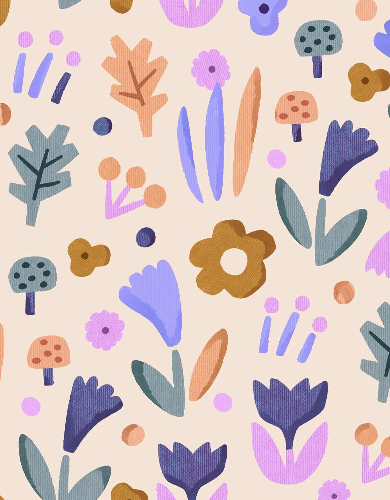 Thumbnail: Estampado flores de primavera