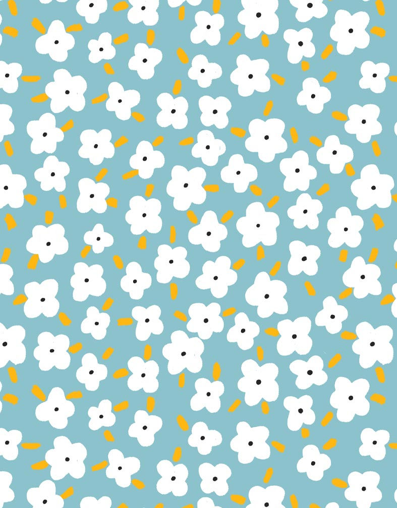 Miniatura: Estampado Margaritas