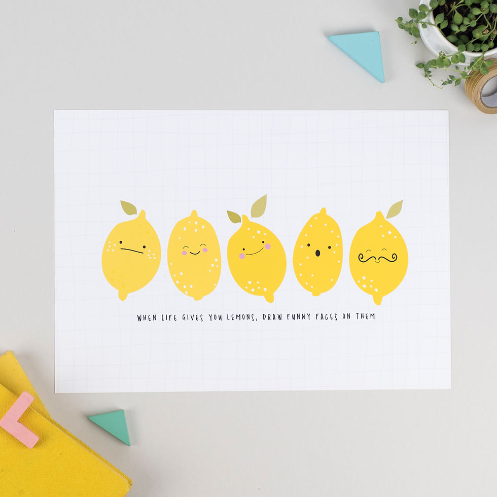Thumbnail: 'When Life Gives You Lemons' Print