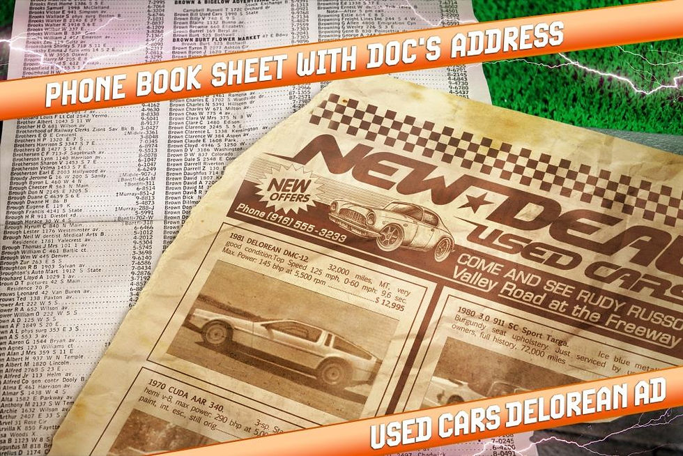 Thumbnail: Back To The Future Time Travel Memories II Expansion doctor Collector DCBTTF11