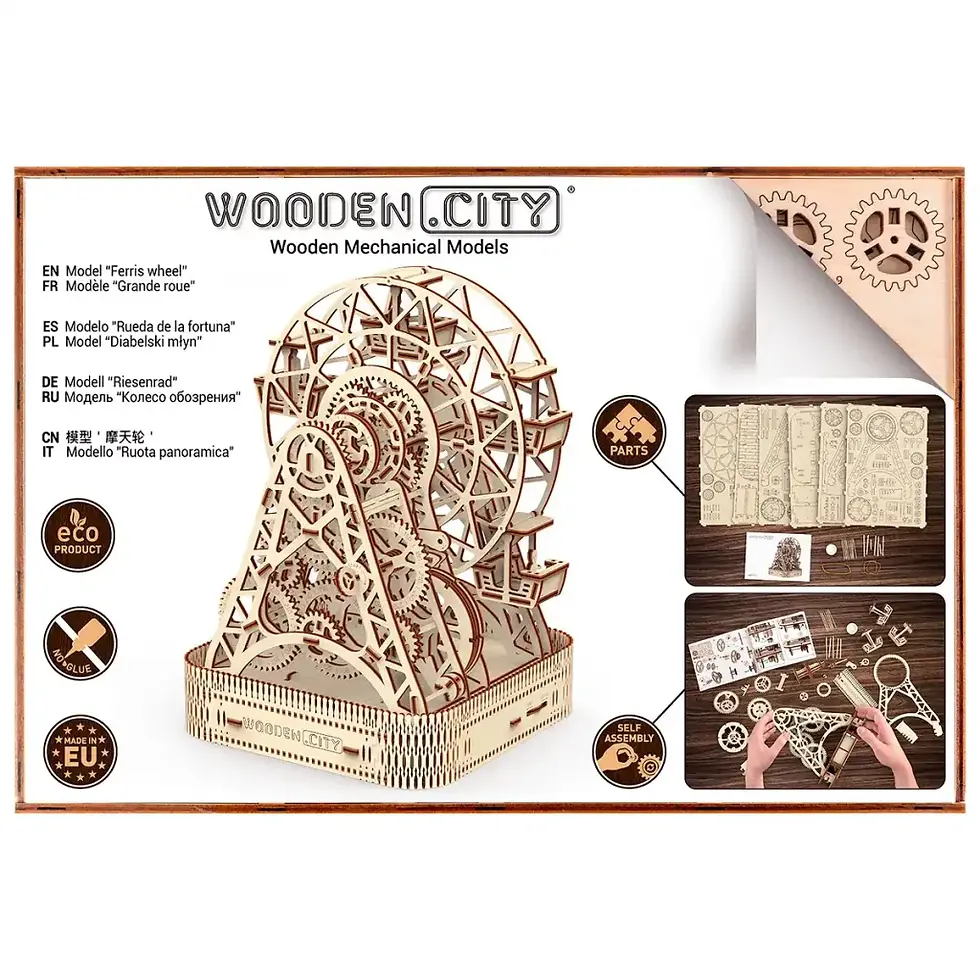 Thumbnail: Wooden city ferris wheel 