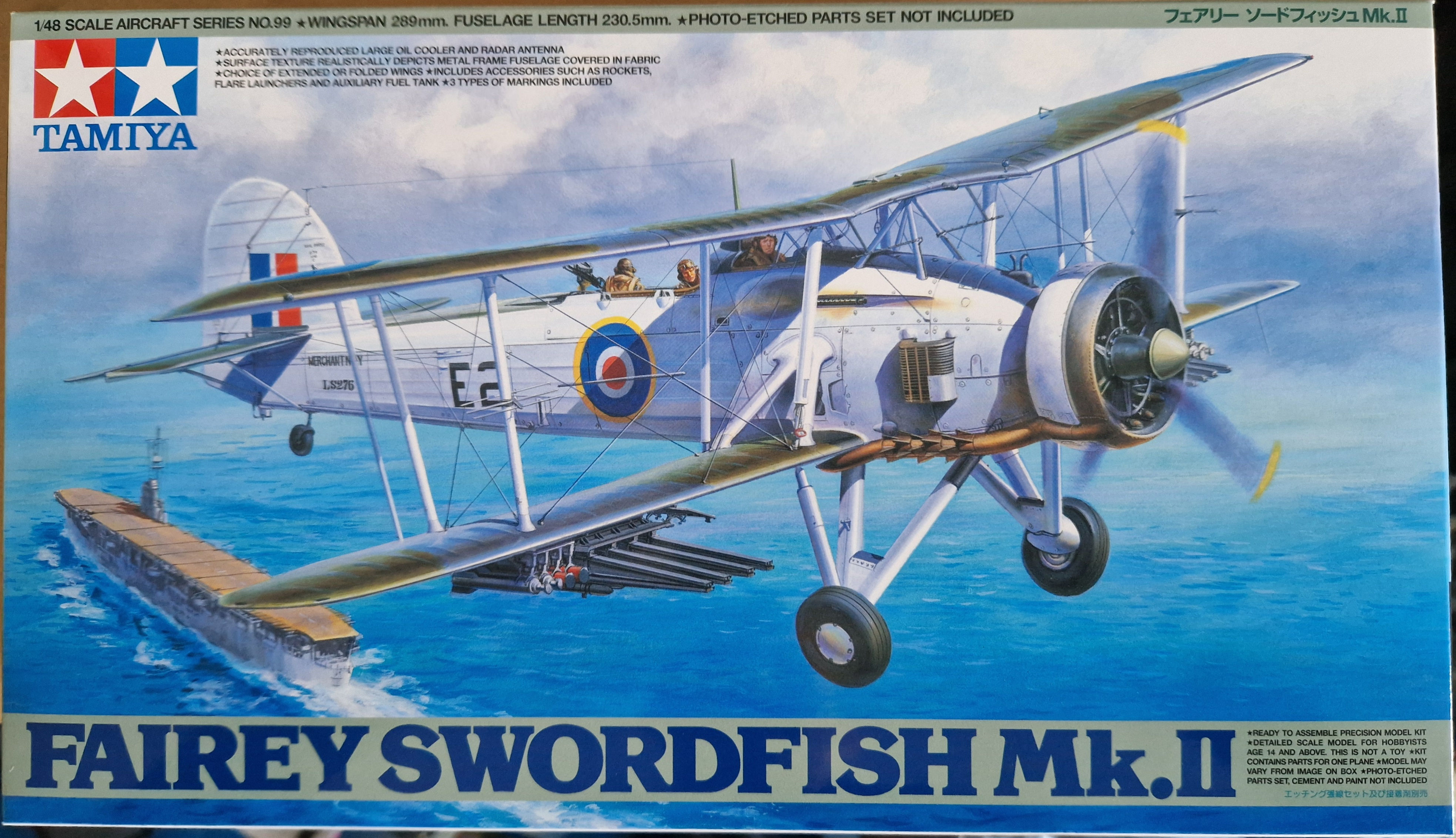 Tamiya 1/48 fairey swordfish MKII