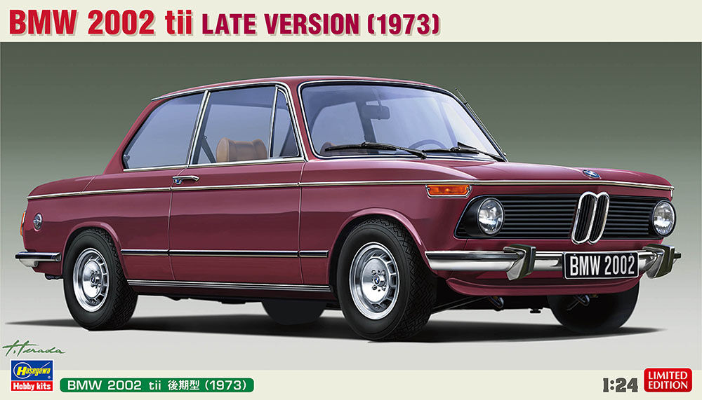1:24 1973 BMW 2002 Tii Late Version Kit, Hasegawa
