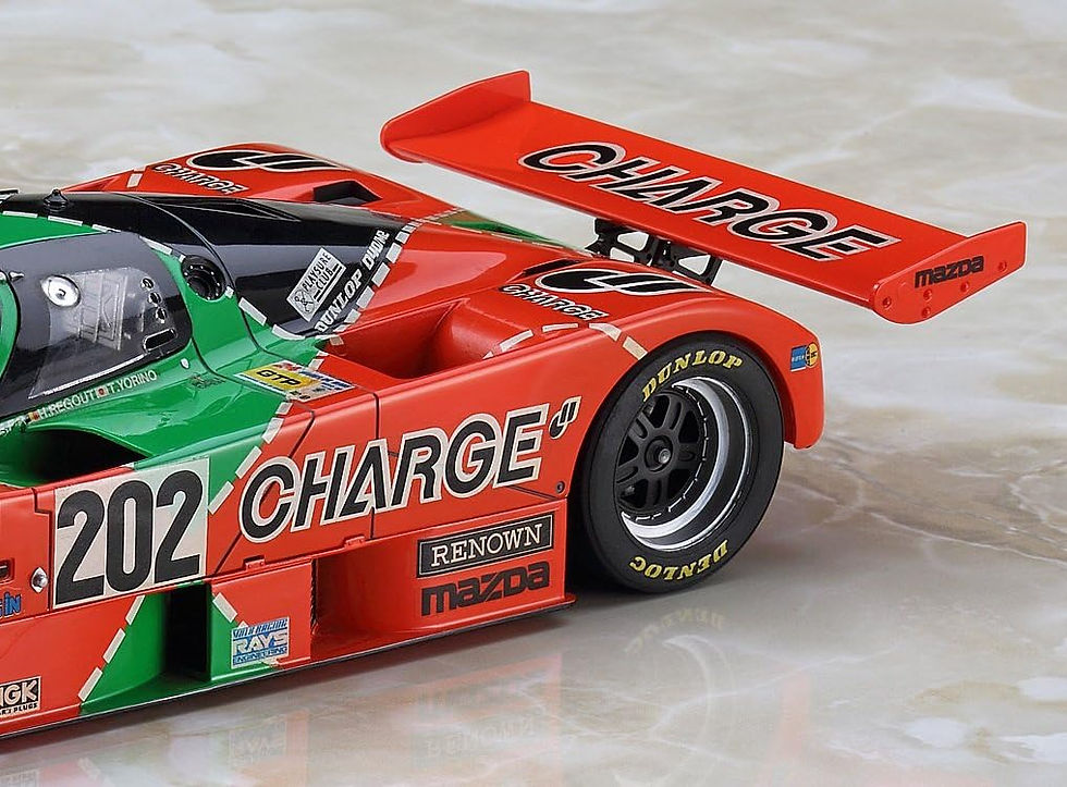 Thumbnail: Hasegawa 1/24 Charge Mazda 767B 1989 LeMans Car Model Kit HA20312