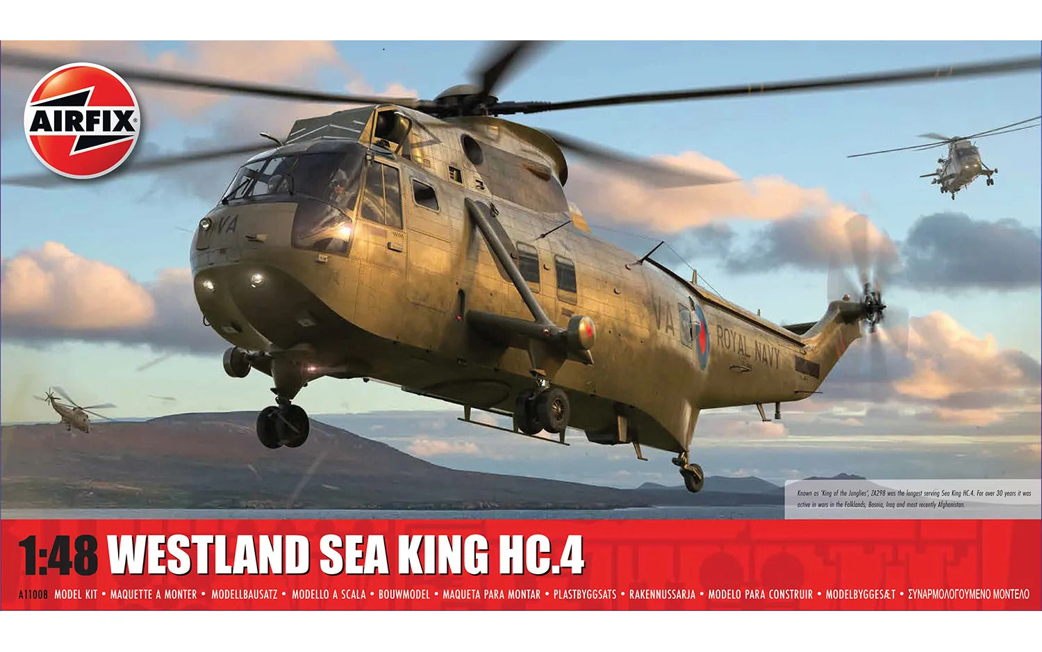 Airfix A11008 Westland Sea King HC.4 1:48 scale