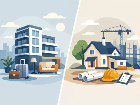 Serviced Apartment oder Haus im Projekteinsatz?