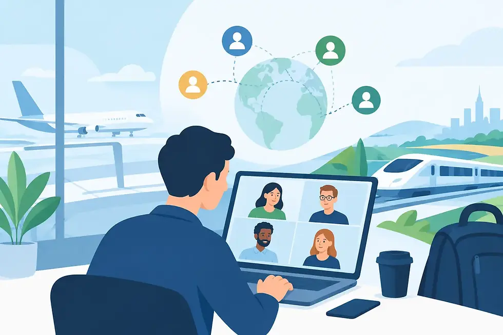Top Vorteile digitaler Anreise für Projektteams