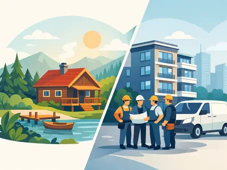 Ferienhaus oder Firmenwohnung für Monteurtrupp?