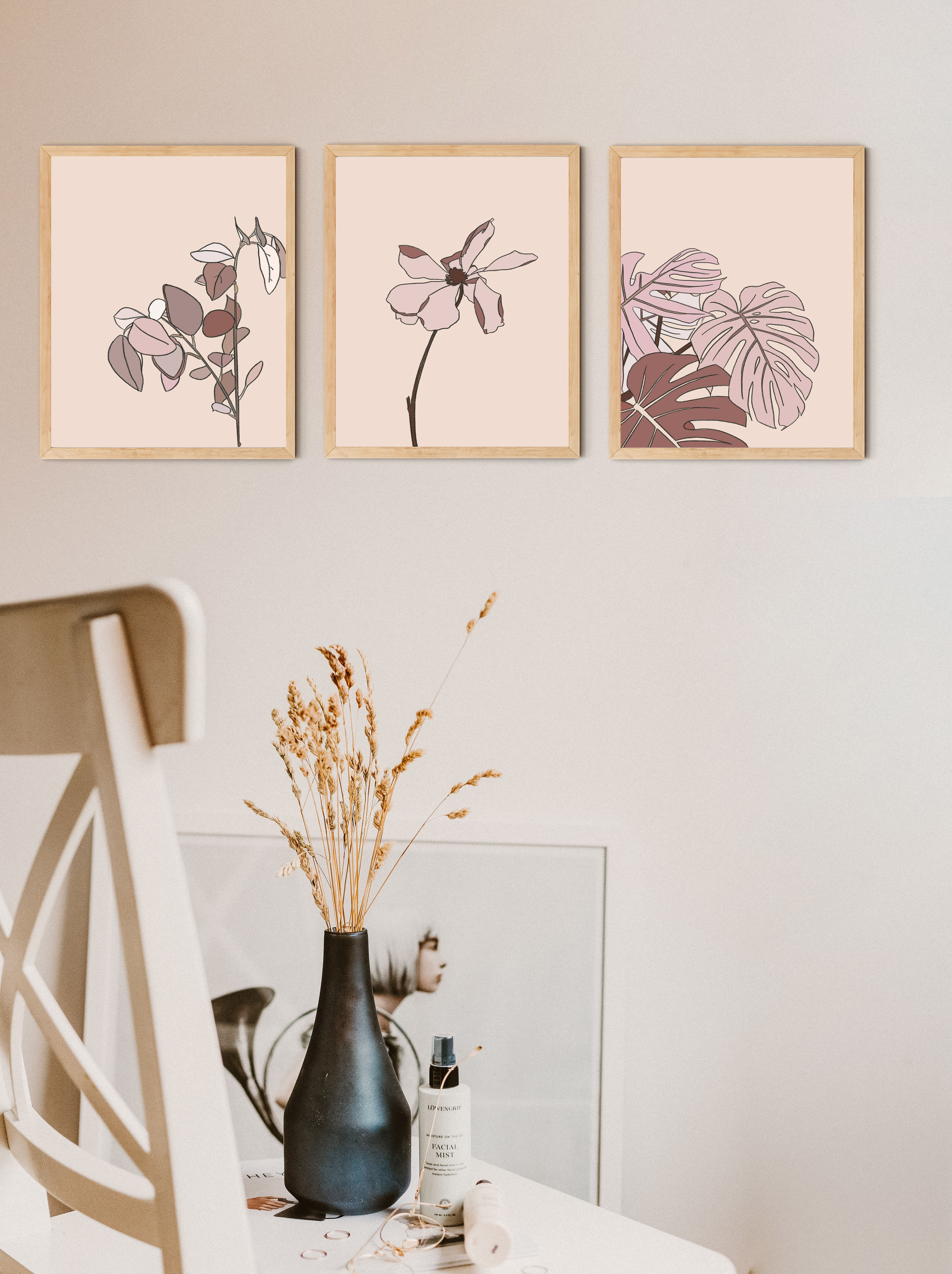 Botanical Print Set