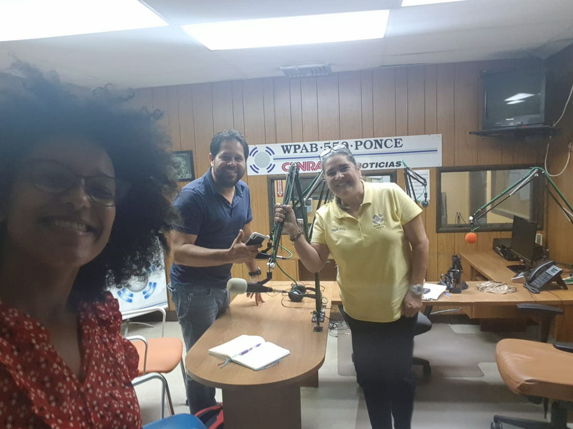 We were on the radio this week!