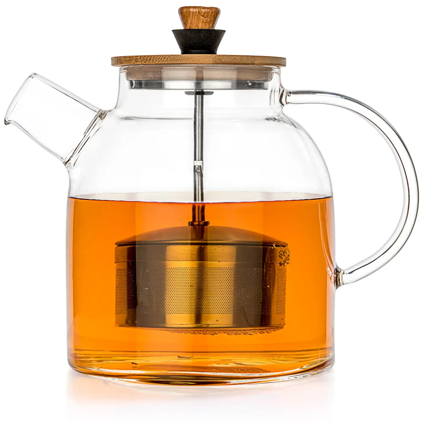 Large Glass Teapot / Kettle -47oz.