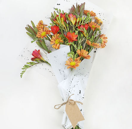 Orange Flower Bouquet