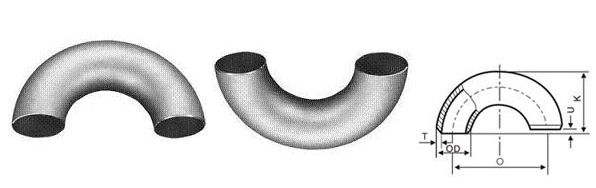 Stainless Steel 180º Elbow