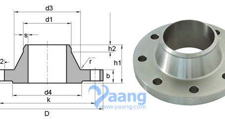 DIN 2637 PN100 Welding Neck Flange