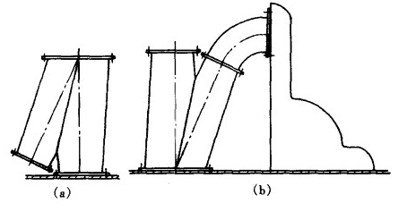 Flange assembly with y type tee