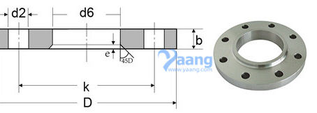 DIN 2655 PN25 Lap Joint Flange (Loose Flange)