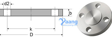 DIN 2527 PN16 Blind Flange