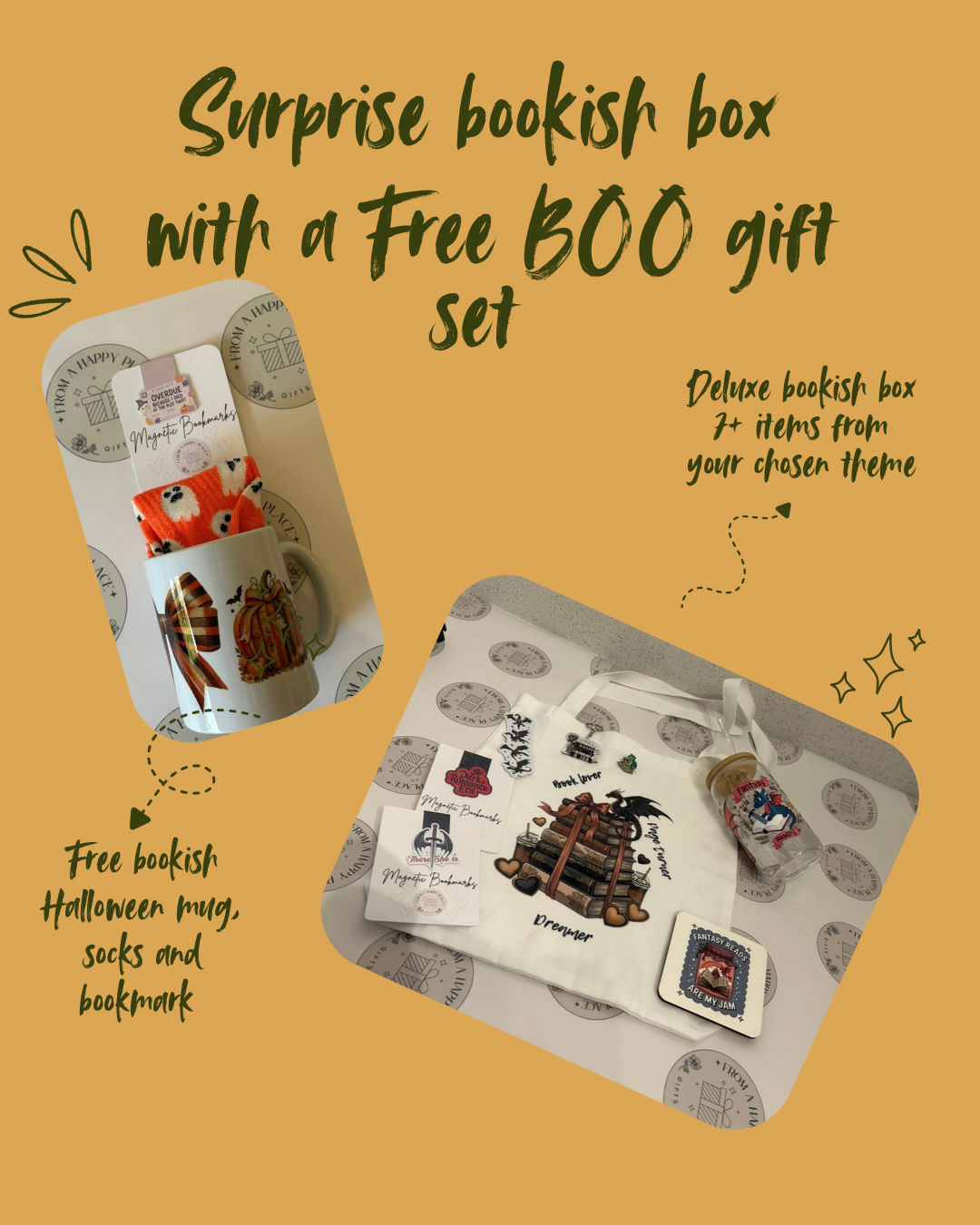 Surprise Deluxe bookish box with FREE Boo gift set