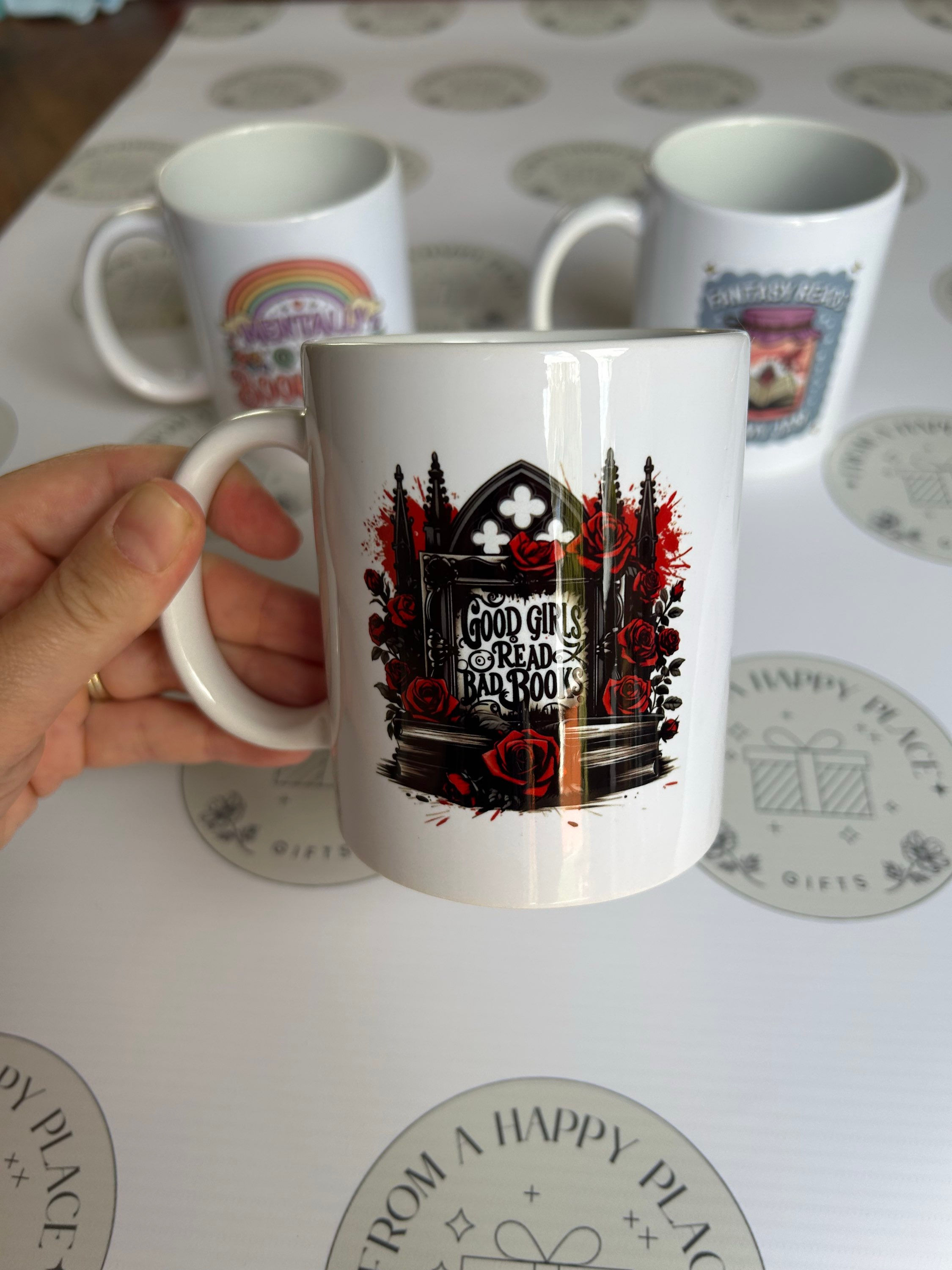 Good girls read bad books cup 