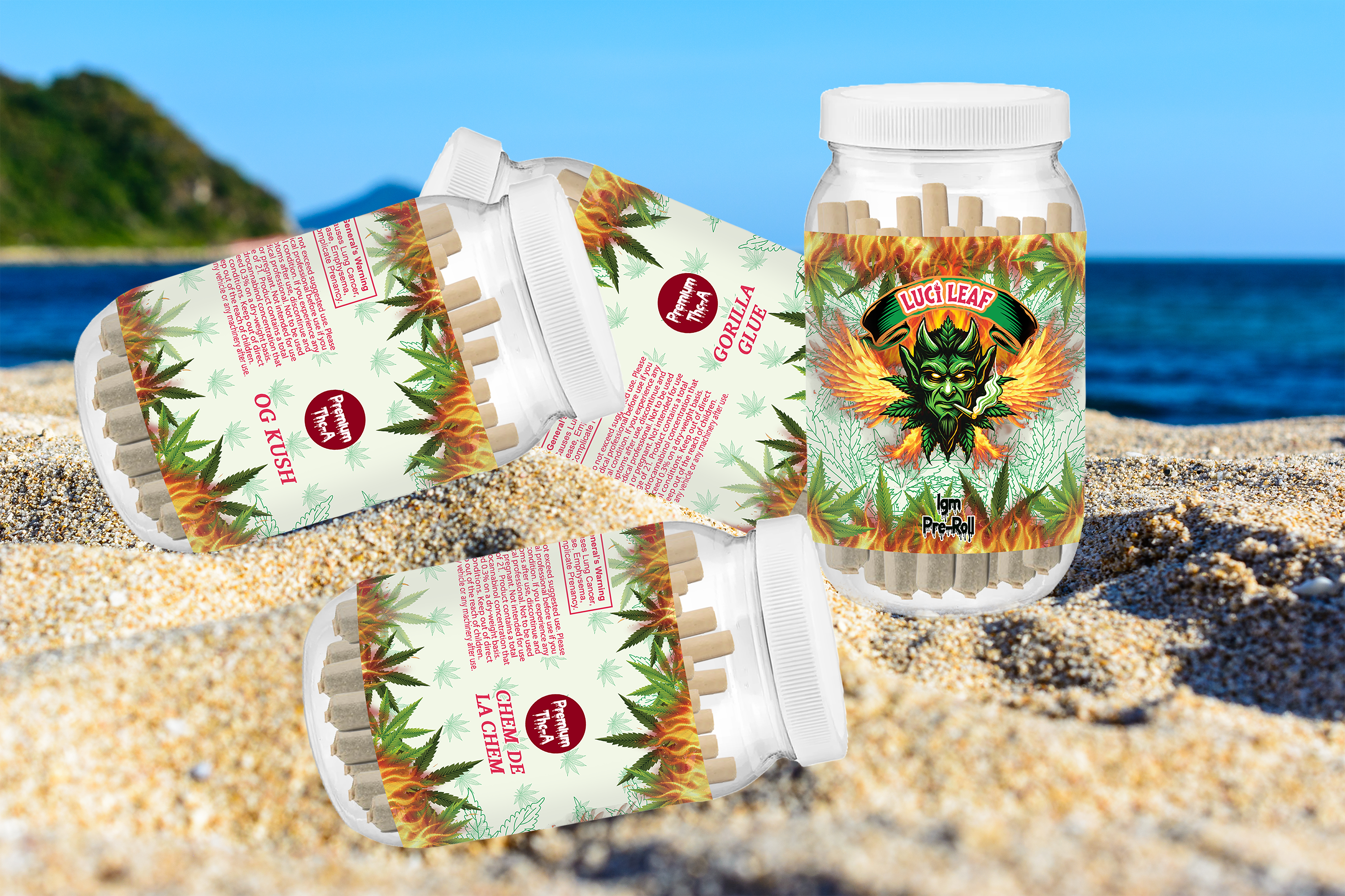 Luci-Leaf Premium THC-A Pre roll (Single Pc)