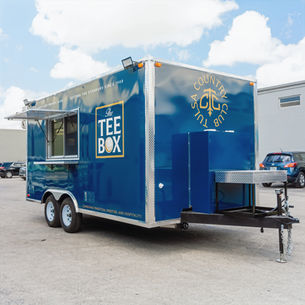 Custom 16' Food Trailer for Tulsa Country Club | United Food Truck