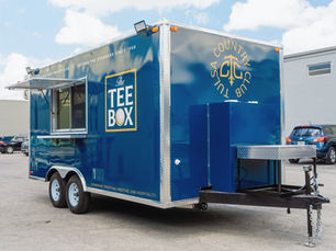 Custom 16' Food Trailer for Tulsa Country Club | United Food Truck