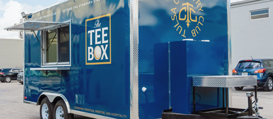 Custom 16' Food Trailer for Tulsa Country Club | United Food Truck