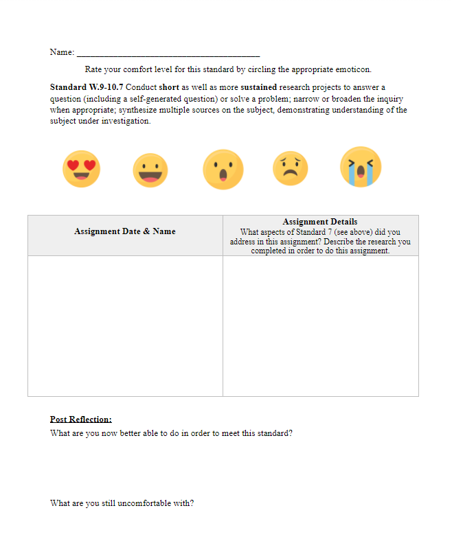 Thumbnail: Reflecting on Writing Skills