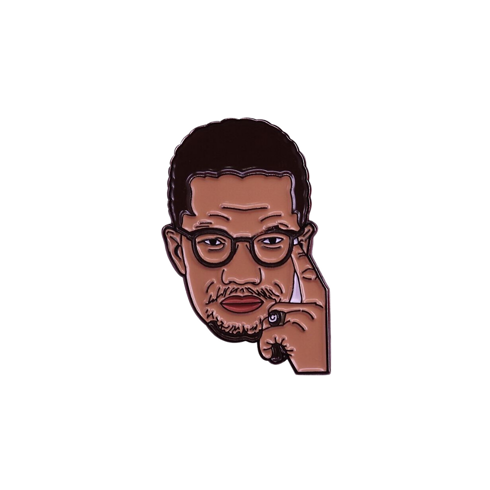 MALCOLM X LAPEL PIN