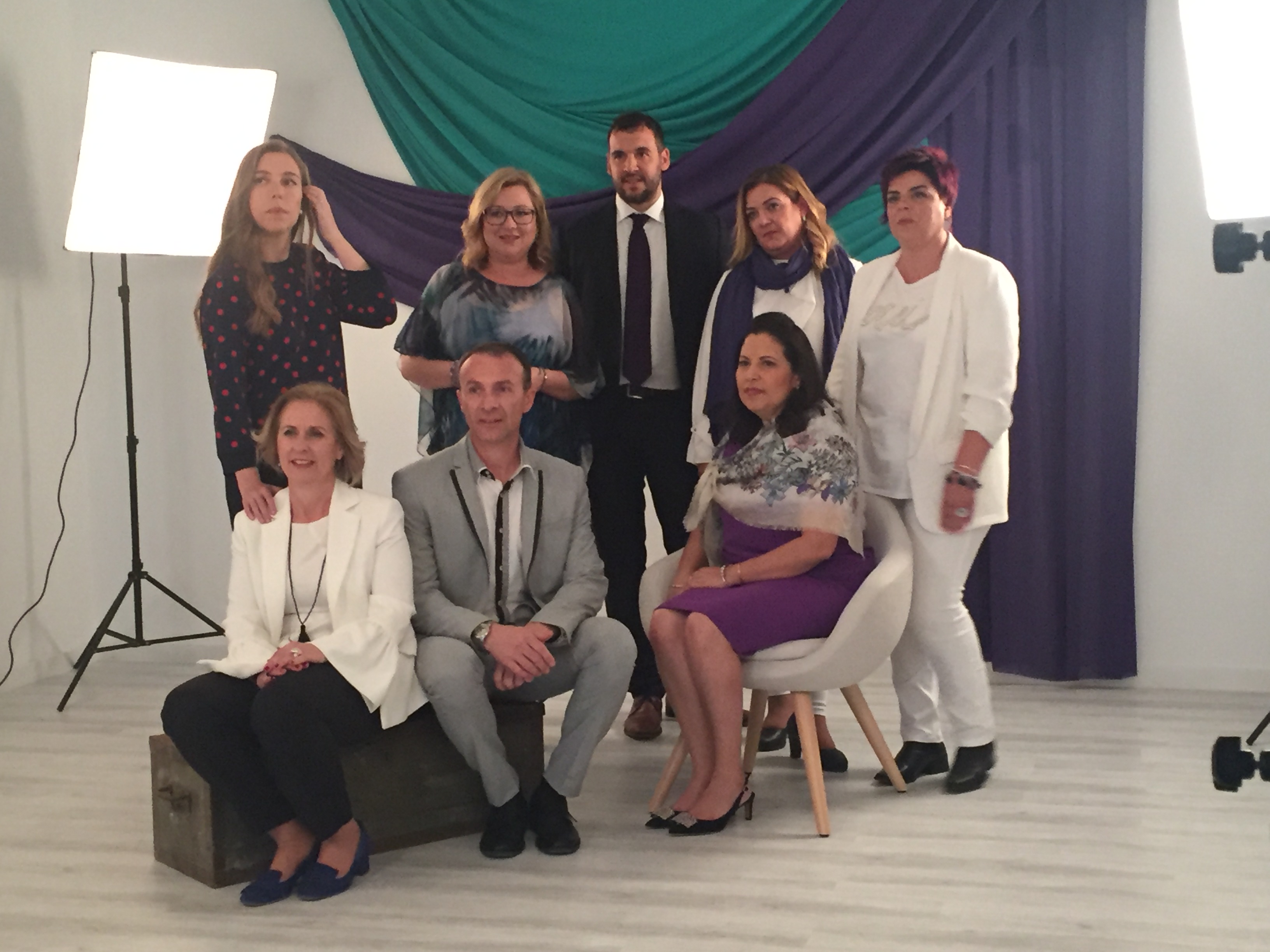 maquillaje y peinado para Photoshoot