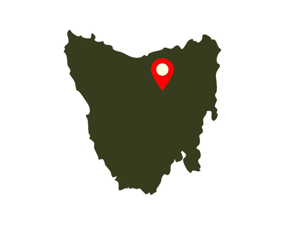 Map of Launceston, Tasmania. Including Launceston, the Tamar Valley Region, Northern Midlands & Surrounds