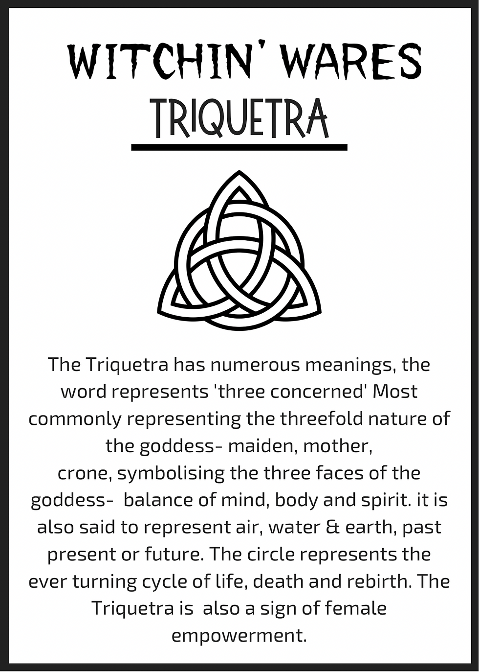 Thumbnail: Triquetra Home Blessing Bauble - Red Ribbon