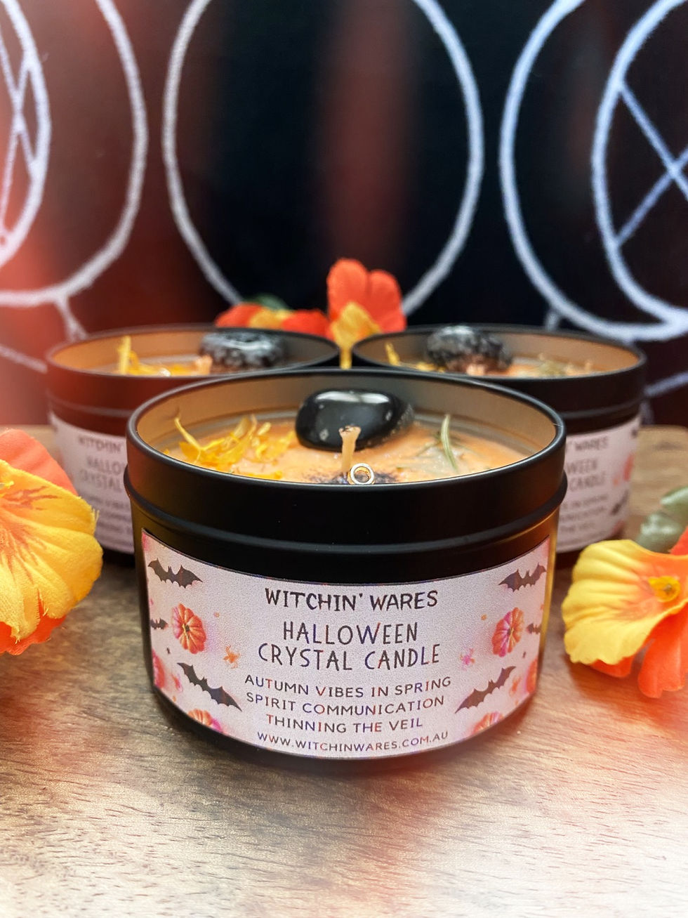 Thumbnail: Halloween Crystal Candle