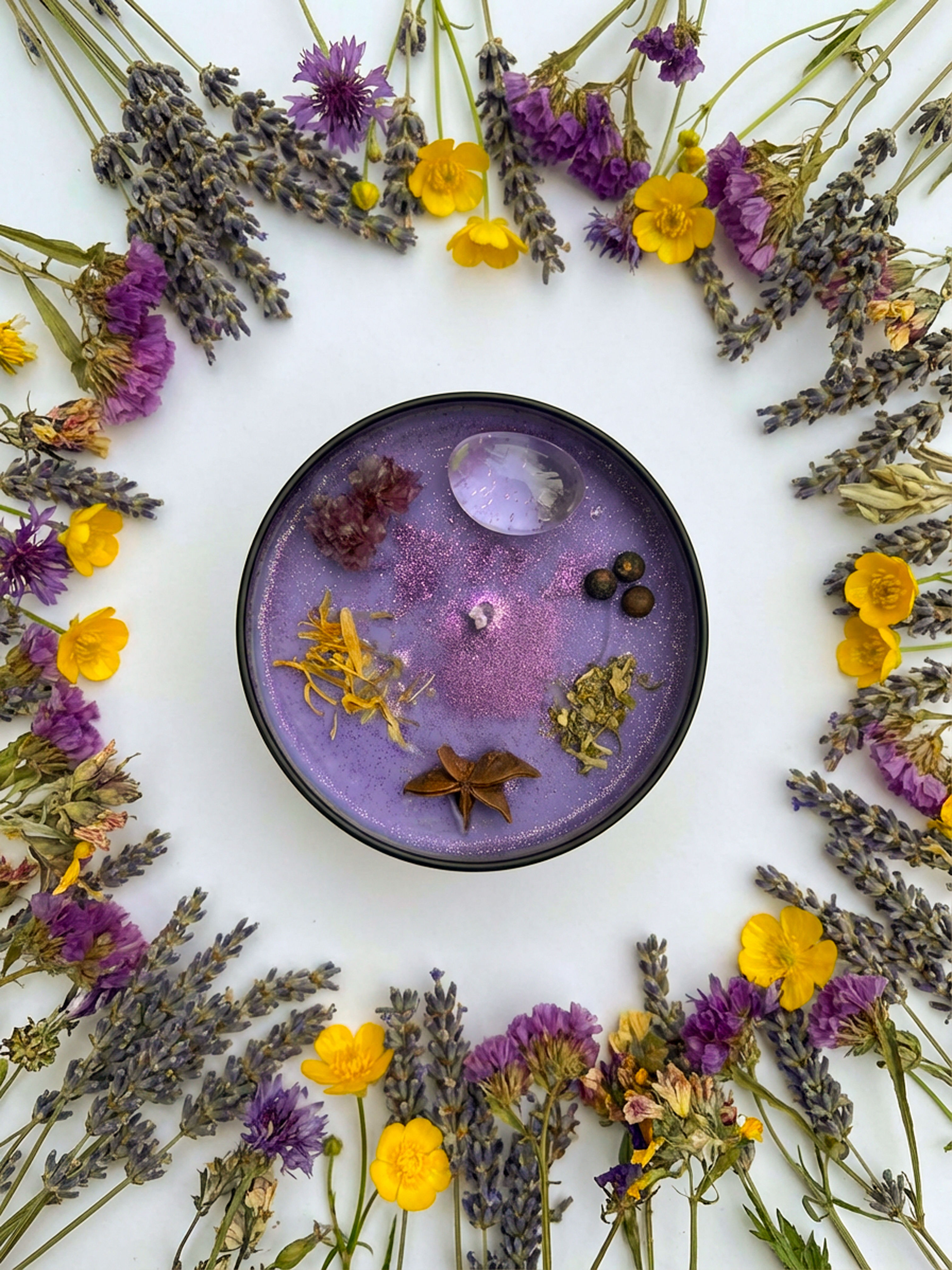 Mystic Oracle Crystal Candle 