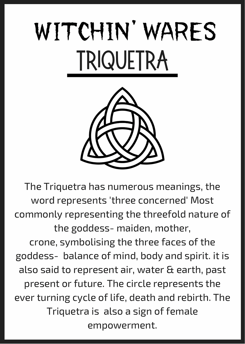 Thumbnail: Triquetra Home Blessing Bauble - Purple Ribbon