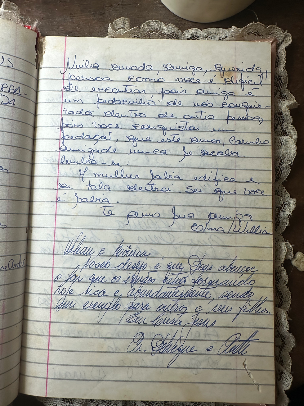 Miniatura: Caderno bourdoir vintage de nupciais 