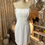 Miniatura: Vestido italiano Arm@ni off white 